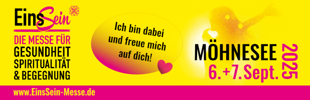 Du findest mich auf der EinsSein Messe in Möhnesee Günne am Stand 13, Sabina Kowalewski