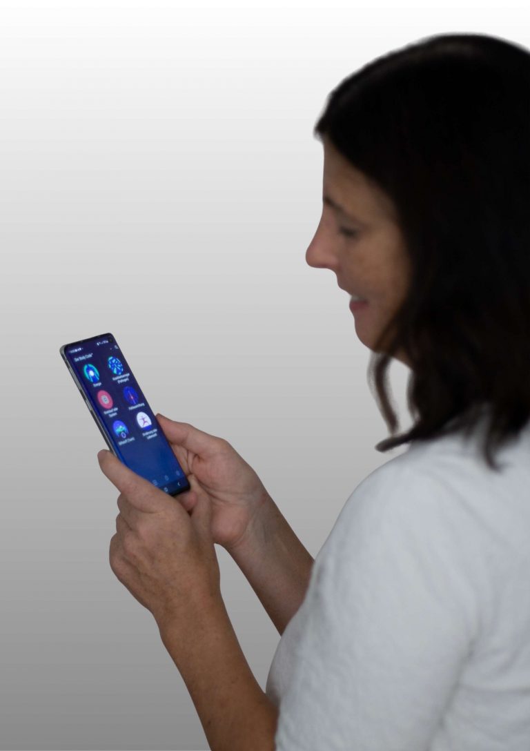 Body Code App Kategorien auf dem Handy – Darstellung der energetischen Ungleichgewichte und Heilung mit Body Code®